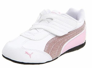 toddler white puma sneakers