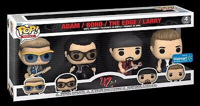 Funko Pop! Vinyl: Adam / Bono / The Edge / Larry - 4 Pack Funko Pop! Vinyl: Adam / Bono / The Edge / Larry - 4 Pack