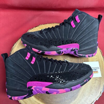 Nike Air Jordan 12 Retro Doernbecher 2017 XII Black Pink AH6987