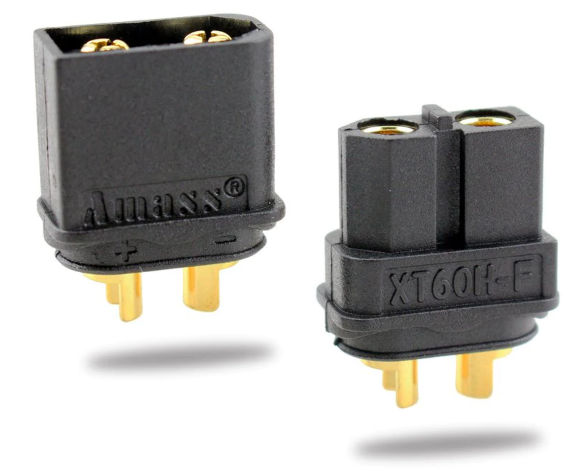 Hochstrom Ladekabel Mit XT60 Stecker — Vergoldete Kontakte, Silikonkabel, 60A Dauerstrom Für Modellbau
