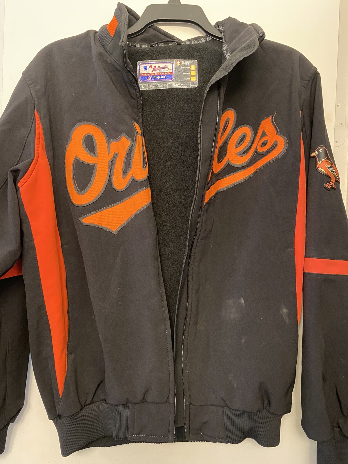 MLB Baltimore Orioles Majestic Therma 