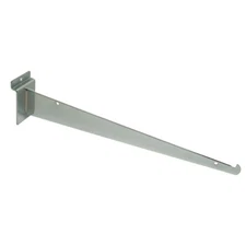 New 14" Slatwall Chrome Knife Shelf Brackets With Lip