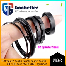 Pneumatic Cylinder Air Cylinder NBR Seal Kit  For SC32/40/50/63/80/100/125/160