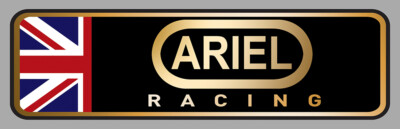 ARIEL RACING Left Sticker Left Laminated Vinyl