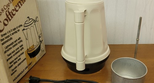 VINTAGE 1984 West Bend 4-8 Cup Electric Coffeemaker 51108Colonial USA WORKS GOOD - Picture 17 of 20
