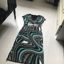 STAR by Julien MacDonald Slinky Dress With Belt Detail Summer Office Work Sz 8