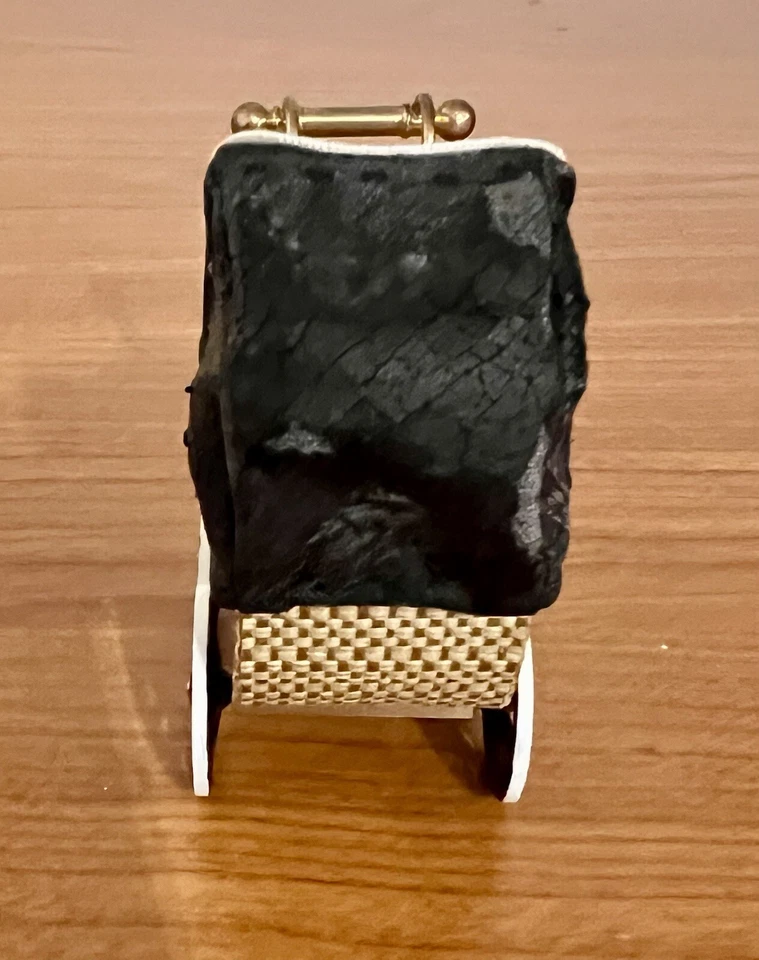 Cochecito de bebé casa de muñecas Heidi Ott tamaño 1/12  Foto 3 de 4