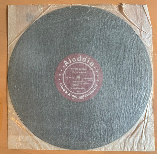 ILLINOIS JACQUET - and His Tenor Sax ~ALADDIN 803 {dg orig} w/Fats Navarro RARE - Picture 3 of 6