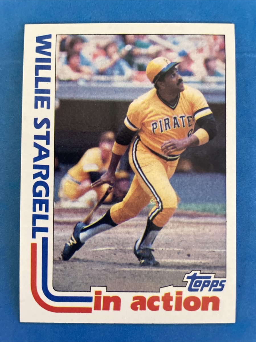 【送料込】 シリアル1枚限定 Topps タイラー・メギル パラレル 1of1 1982 TOPPS WILLIE STARGELL IN ACTION Baseball Card #716 Pittsburgh