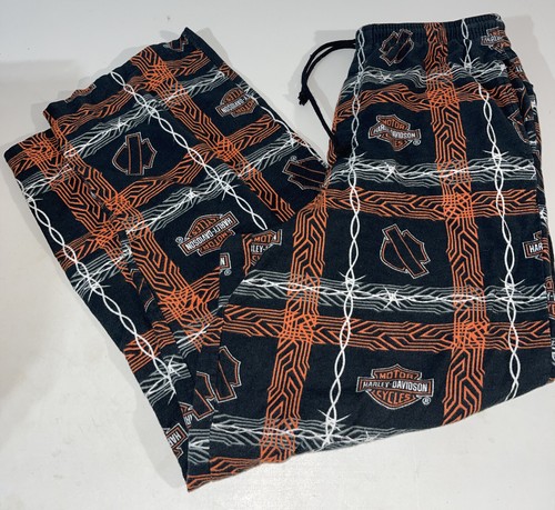 Harley Davidson Black Lounge Cotton 