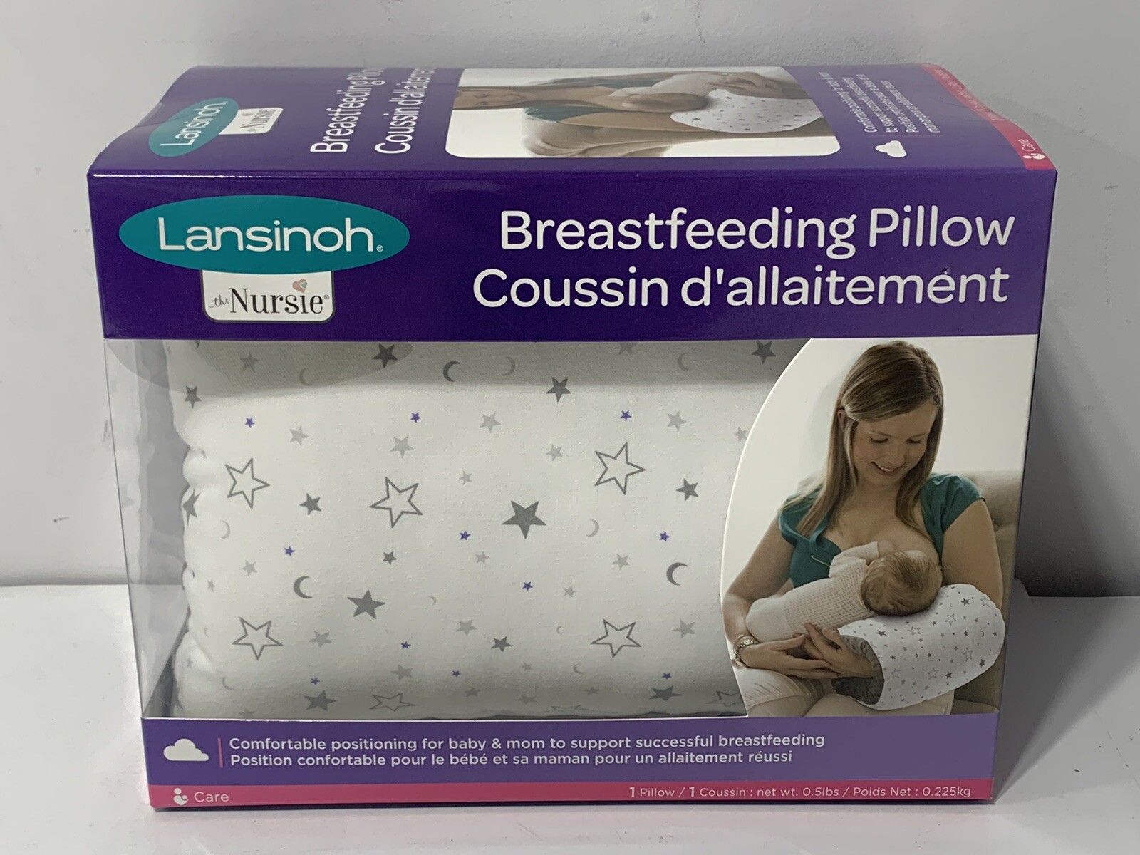 NEW SEALED - Lansinoh Nursie Nursing Pillow for Breastfeeding Support-image