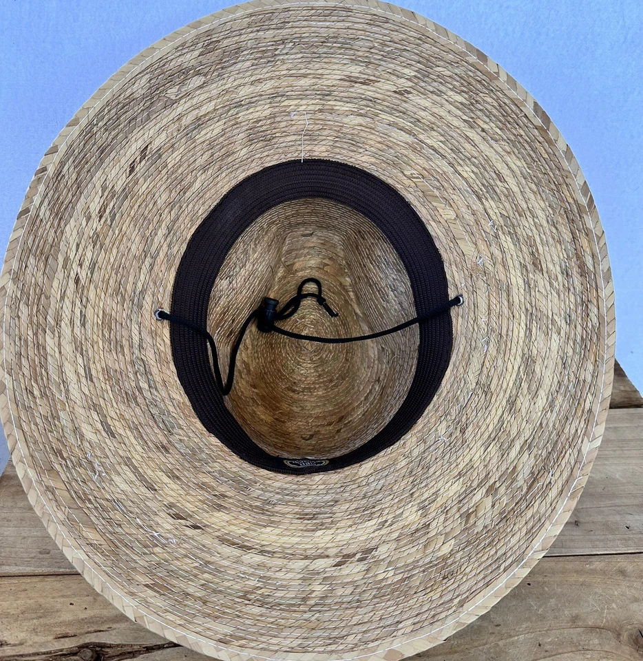 Sombrero de paja BONANZA hoja de palma ala de 4” para hombre O/S Foto 4 de 4