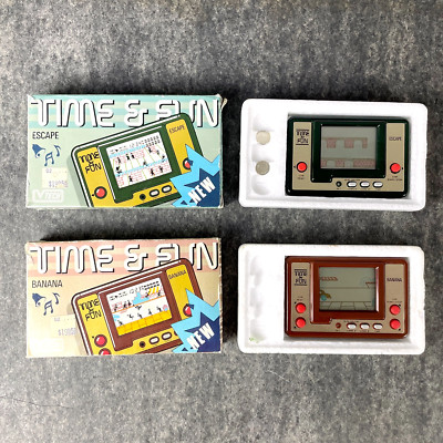 V-TECH handheld games - Escape and Banana - vintage gaming