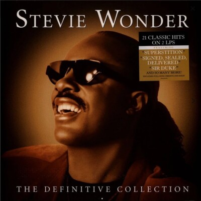 Stevie Wonder    The Definitive Collection 2 x LP Best Of Greatest Hits RECORD