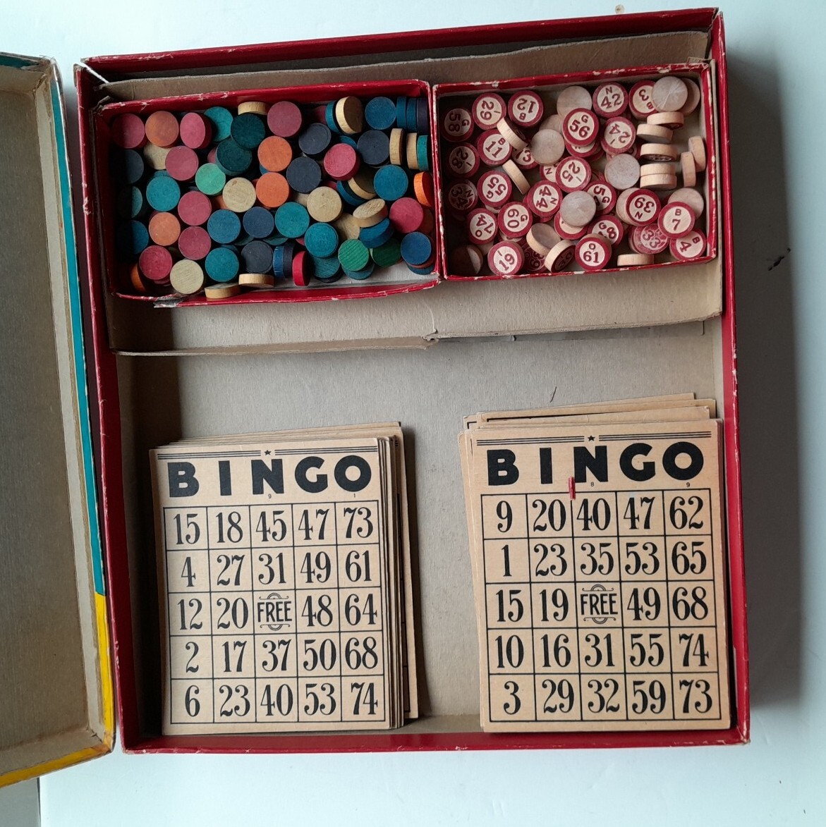 VINTAGE BINGO GAME # 4148 - MILTON BRADLEY | eBay