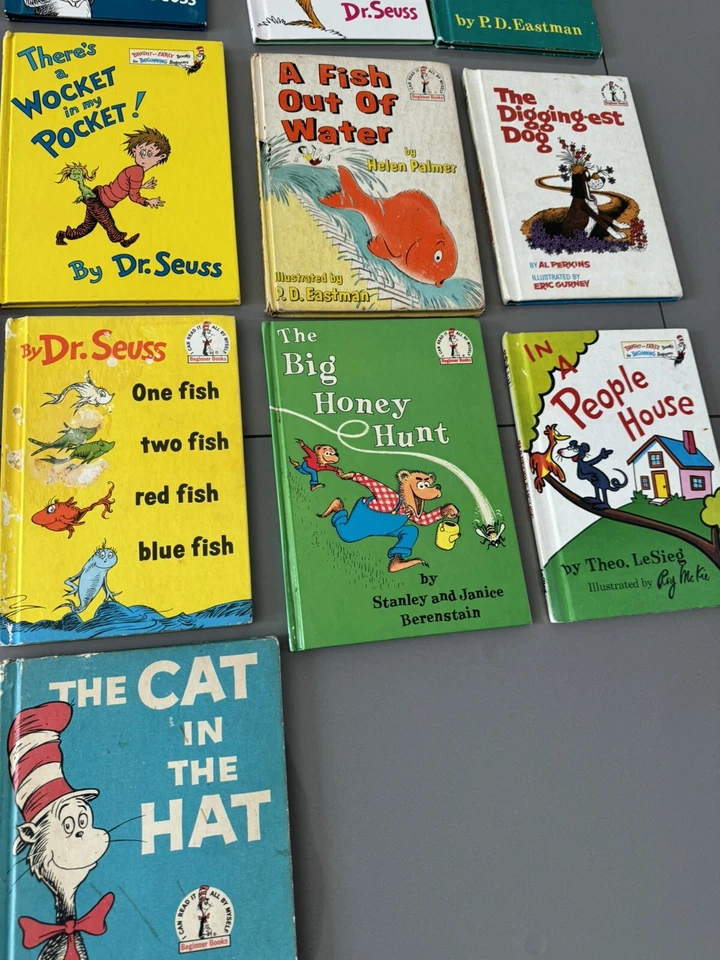 Vintage To Current Dr Seuss Beginner Books Lot of 17 - Image 3 of 4