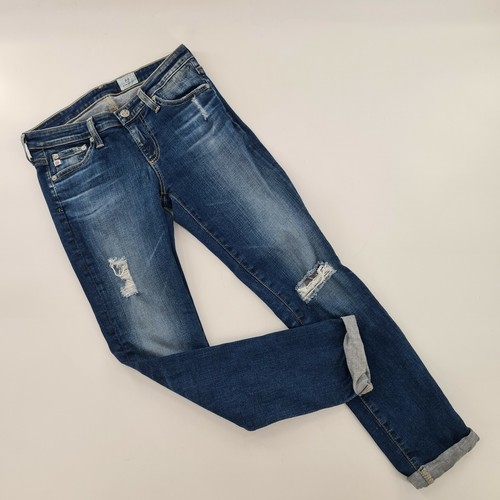 Cigarette Jeans Size 25 Mid Rise Crop 