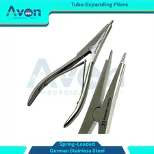 Multi-Function Tube Expanding Pliers, Hearing Aid Tubing Expander, Spring-Loaded