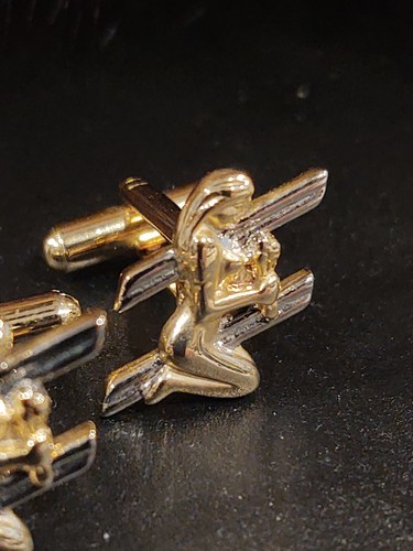 Rare Naked Woman Cufflinks - Picture 4 of 9