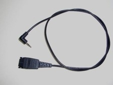 Jabra Quick Disconnect GN Netcom QD-to- 2.5 mm Sub Mini Jack Cable 1005143 NEW