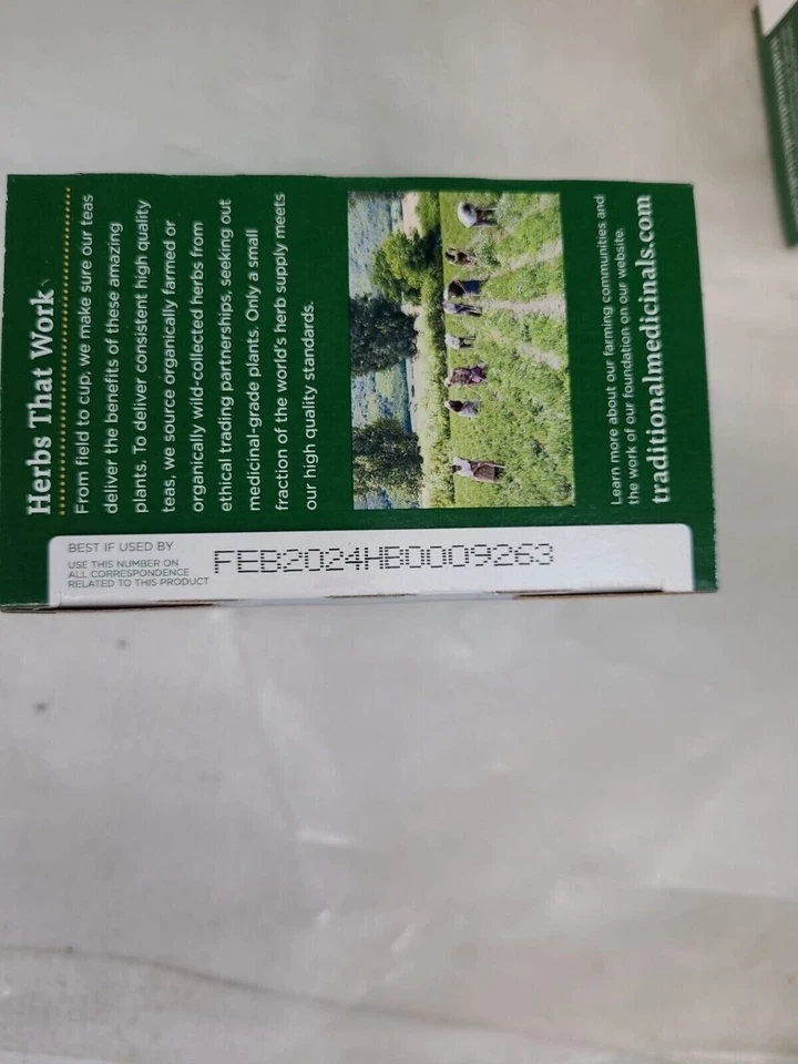 Suplemento herbal TRÉBOL ROJO ORGÁNICO 16 CT - 1,13 oz - MEJOR ANTES 2/2024 - LOTE DE 5 Foto 4 de 4