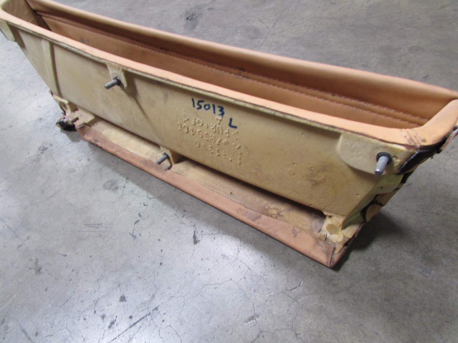 Ferrari F430, Spider, LH, Left Door Pocket Trim Panel, Beige, Used, P/N 67839212