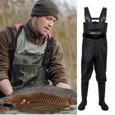 Night Cat Chest Waders with boot Nylon Waders for Hunting&Fishing