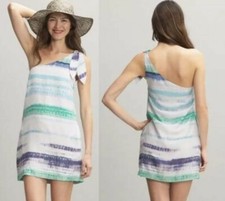 Banana Republic Size 8 Silk Dress One Shoulder Dress NWT Party Sexy Wedding Gues