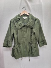 Coldwater Creek Olive Green Jacket Size-PXS