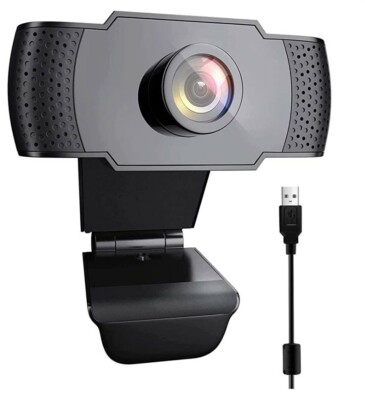 Webcam für PC mit Mikrofon Full HD 1080P Streaming Web Cam USB für Mac Laptop