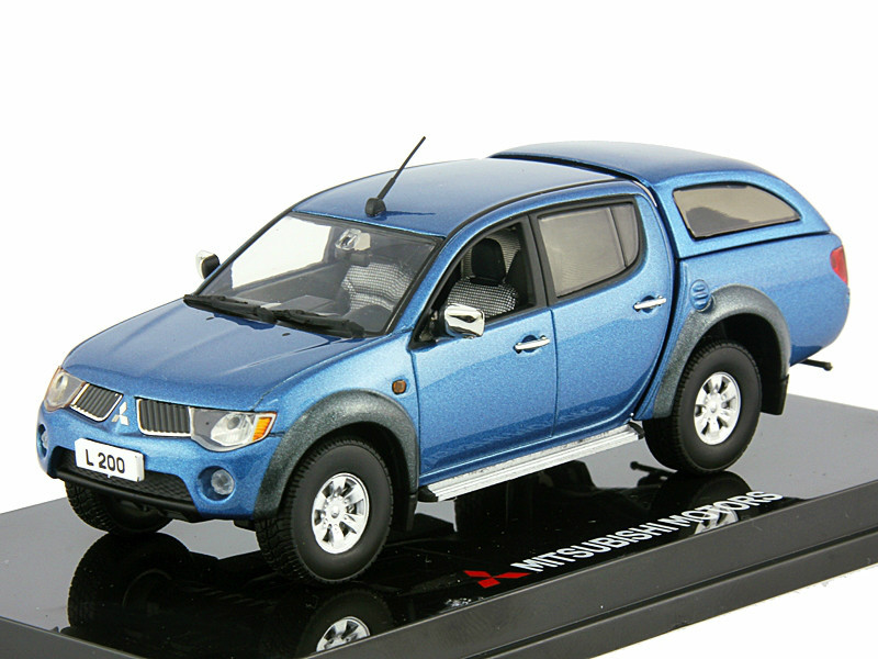 ミニカー Wits MITSUBISHI Triton 2009 W368 Wit'S W368 1/43 Triton Black Mica Minicar | eBay