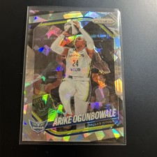 2025 Panini WNBA Prizm Arike Ogunbowale CRACKED ICE PRIZM SP Card #73 (Z1)