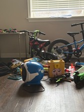 Assorted toys in different conditions