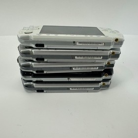 Lot of 5 Broken Sony PSP 3000 Handheld Consoles Only As-Is for Parts/Repair