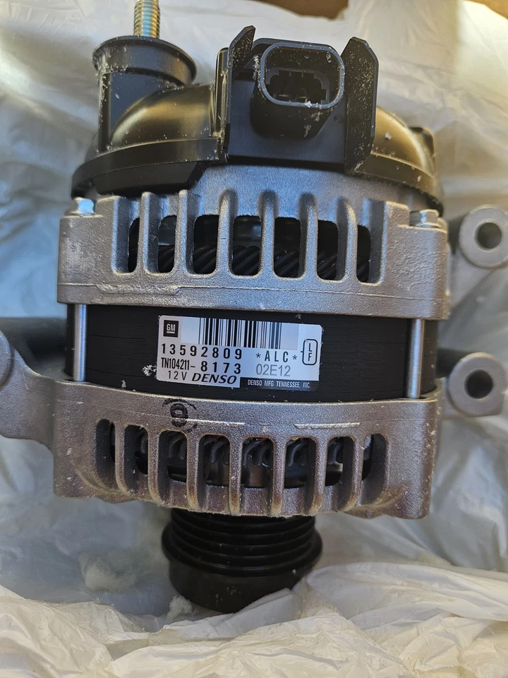 13592809 Alternador AC Delco para Chevy Sedán Chevrolet Traverse Cadillac CTS ATS Foto 3 de 4