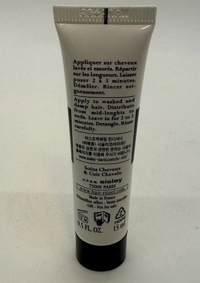 Sisley Hair Rituel Restructuring Conditioner 0.5oz 15mL & Akoya Conditioner 8oz - Image 3 of 4