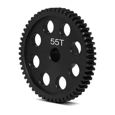 OGRC 55T Hardened Steel Diff Spur Gear for 1/18 Losi Mini T 2.0 RC Car Parts