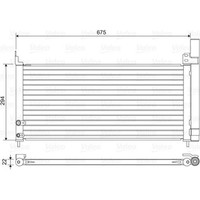 Valeo 814464 Kondensator Klimaanlage FüR Toyota Prius Plus VAN W4