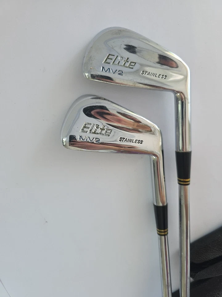 Spalding Elite Mv2 Stainless Steel Set 2-W & W1, 3, 4 Stiff Flex Steel Shaft RH - Image 3 of 4