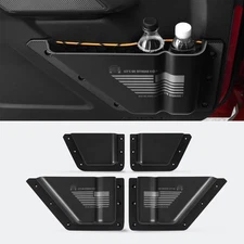 4PCS Front and Rear Storage Pockets for Ford Bronco 2/4-Door 2021 2022 2023 2...