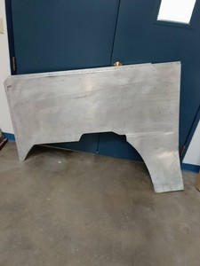 DAMAGED Peterbilt 379 Extended Side Panel 13-03585L