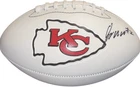 Kansas City Chiefs Joshua Williams Signed Logo Football JSA Certified