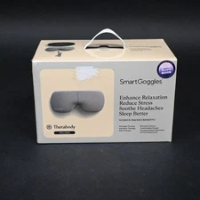 Therabody SmartGoggles (1st Generation) Heated Eye Mask, Bla 1 Count (Pack of 1)