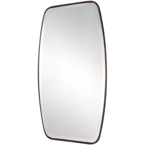Uttermost 09756 Canillo 36 X 21 inch Distressed Dark Bronze Wall Mirror - Picture 2 of 5
