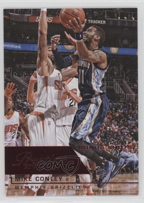 2015-16 Panini Prestige Bonus Shots Red 6/199 Mike Conley #74 3c2