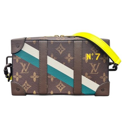 LOUIS VUITTON M81246 No.7 Soft Trunk Wallet Bag Monogram Second Hand A-rank