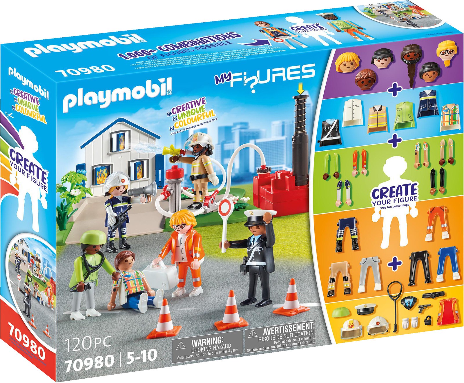Игровой набор PLAYMOBIL 70980 Мои фигурки Спасательная миссия Мехрфарбиг 5790₽