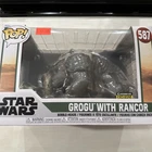 Funk Pop! The Mandalorian Grogu with Rancor #587 Funk Pop! Entertainment Earth