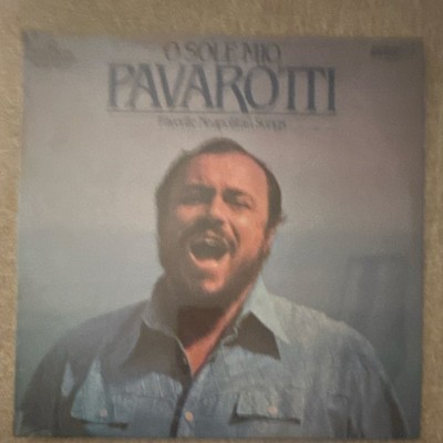 Pavarotti O Sole Mio 12'' Vinyl LP Classical Neapolitan Songs London Label