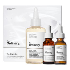 The Ordinary The Bright Set, 3-Step Regimen. Damaged Box. Products New/Sealed